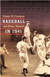 Baseball and Other Matters in 1941
