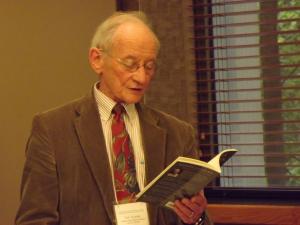 Ted at SSML reading photo by Peggy Ted at SSML reading photo by Peggy