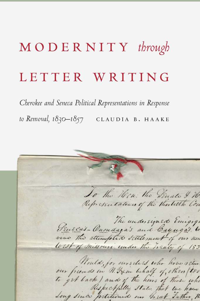 Modernity Through Letter Writing cover