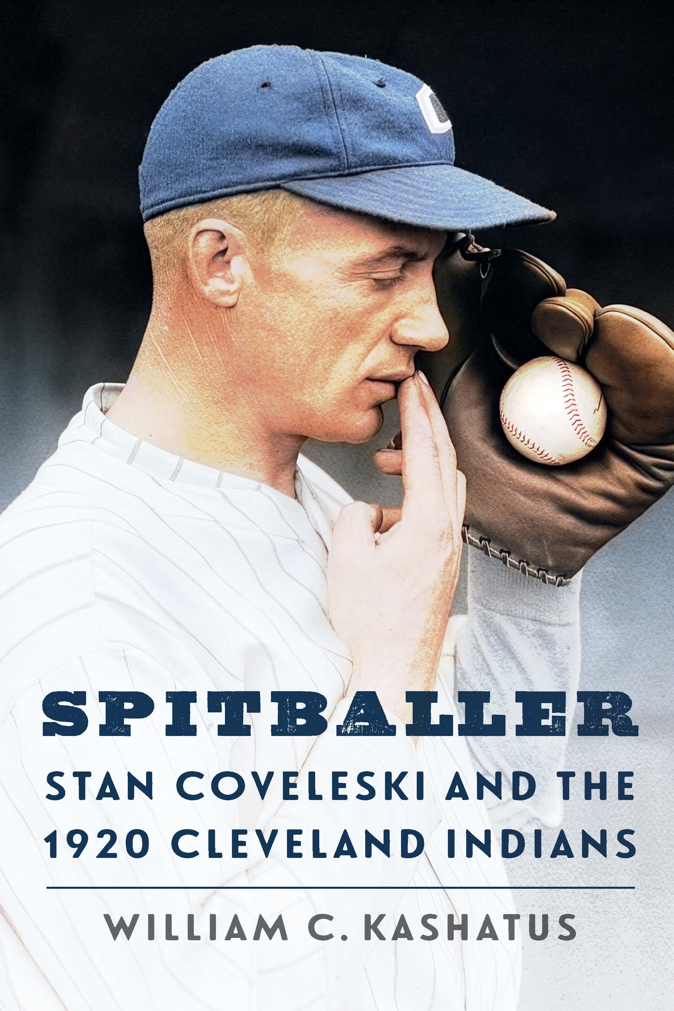 Cover of "Spitballer: `Stan Coveleski and the 1920 Cleveland Indians."