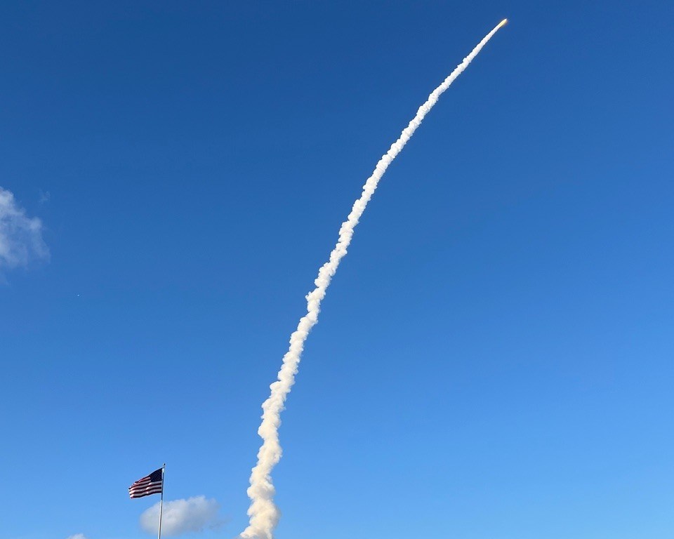 Artemis II launch from Kennedy Space Center. Photo taken by John Youskauskas.