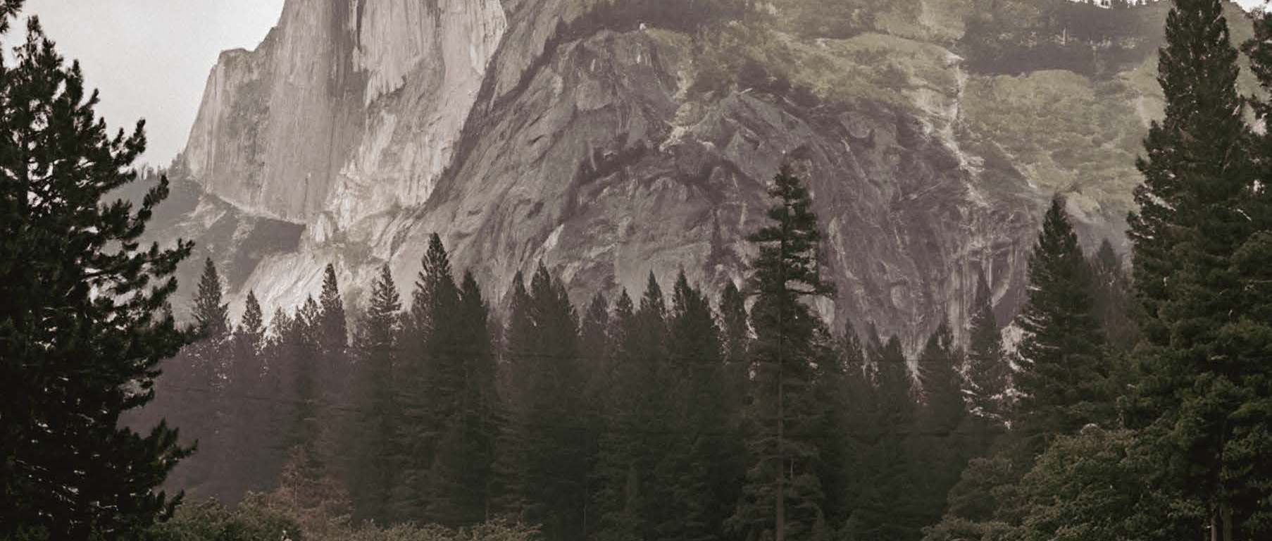 Cover of "The Mountains Are Calling: Tourists and the Unmaking of Yosemite National Park" by Michael W. Childers